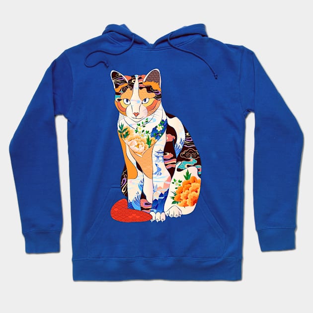 Asian Kitty Dreams Hoodie by machmigo